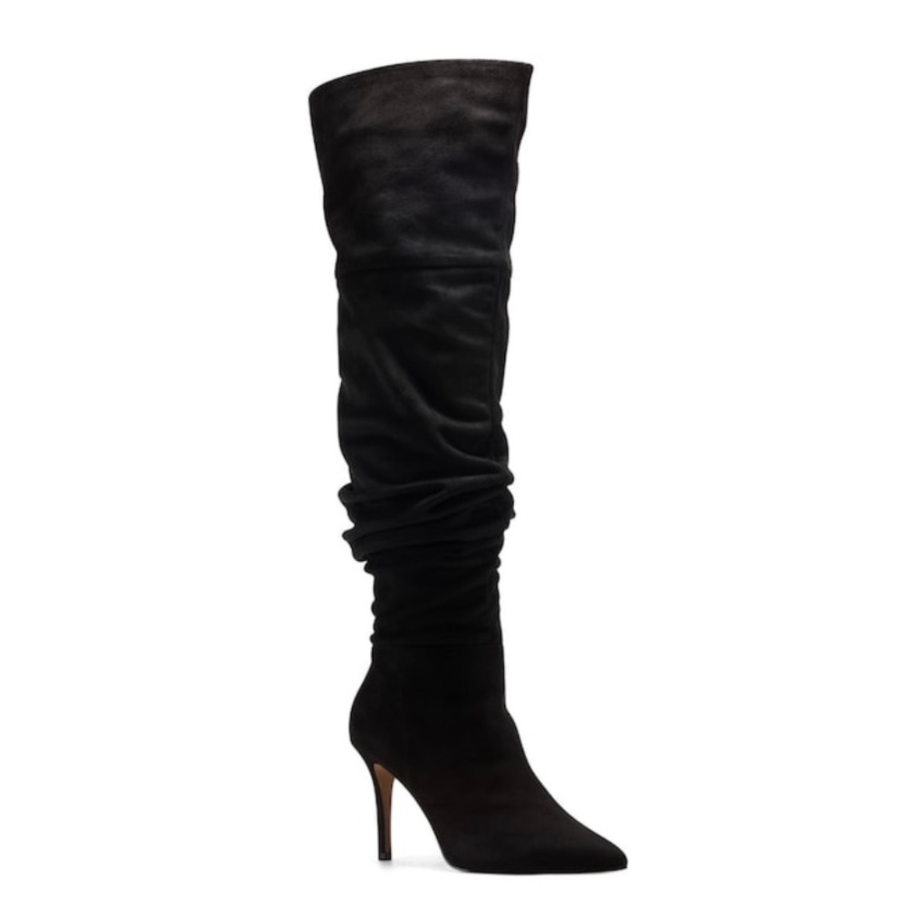 Jessica Simpson Elegant Black Over the Knee Boots